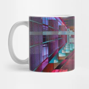 Pink Berlin Lines Mug